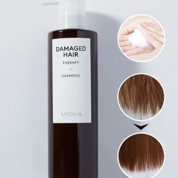 Missha Damaged Hair Therapy Shampoo 400ml - Image 4