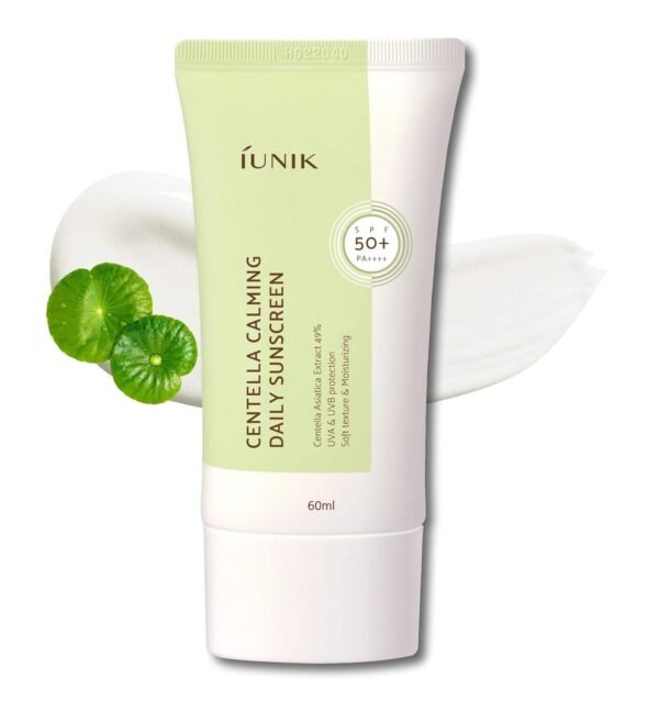 IUNIK Centella Calming Daily Sunscreen SPF 50+ PA++++ (60ml)