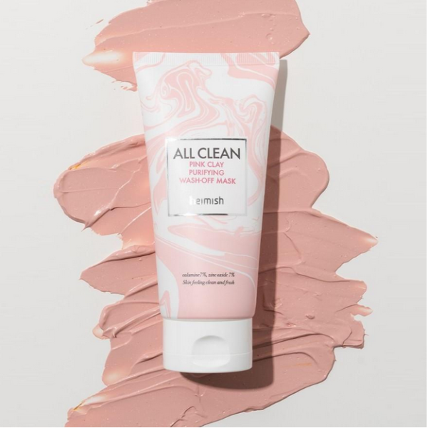 Heimish All Clean Pink Clay Purifying Wash-Off Mask 150ml - Image 9