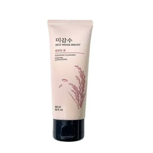 The Face Shop Rice Water Bright Foaming Cleanser Korean Skincare 150ml