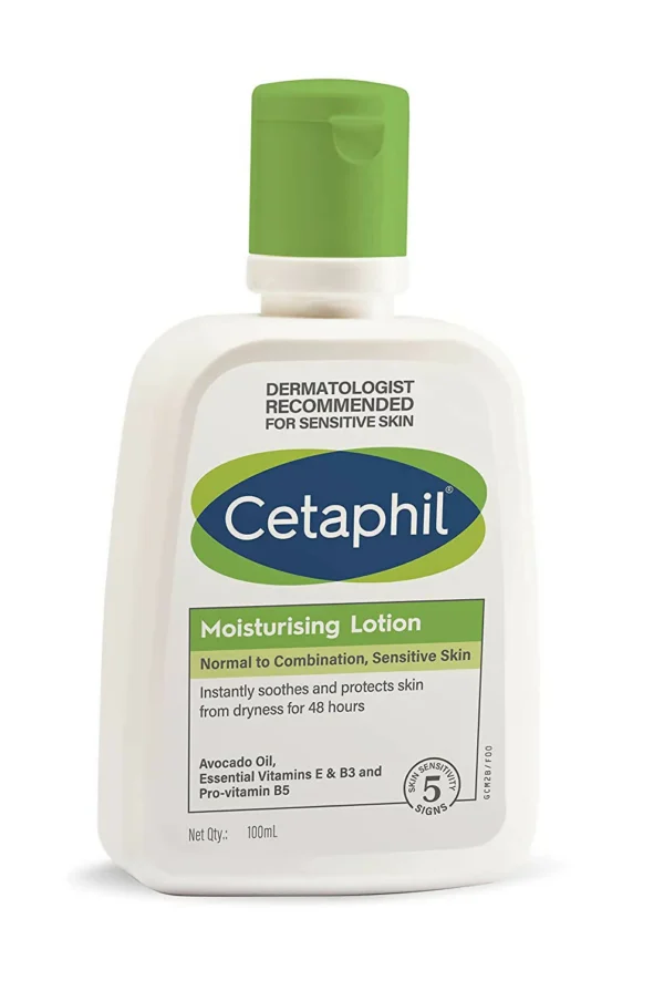 Cetaphil Moisturizing Lotion For Normal To Combination, Sensitive Skin -100ml - Image 2